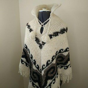 VTG Serape Poncho Sweater